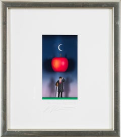 Ceci n'est pas un Magritte II - œuvre d'art contemporain, hommage à la peinture de Magritte