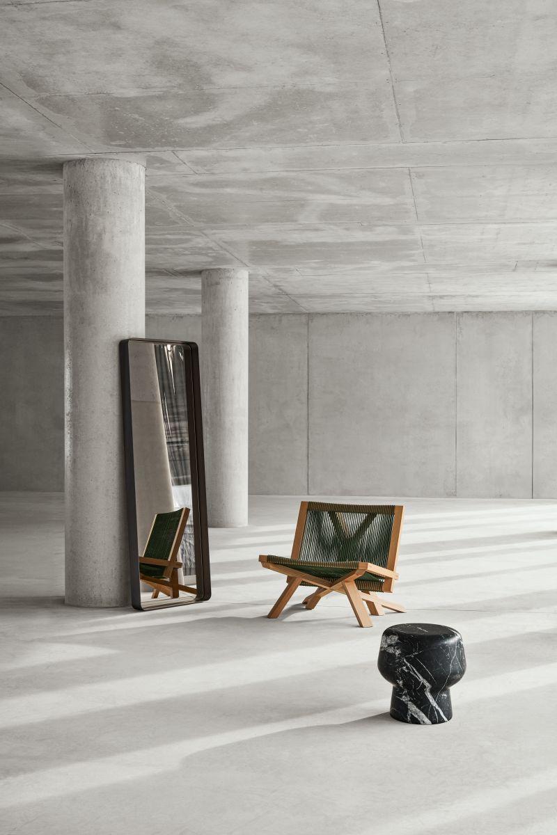 Oak Volkshaus Lounge Chair by Herzog & de Meuron For Sale