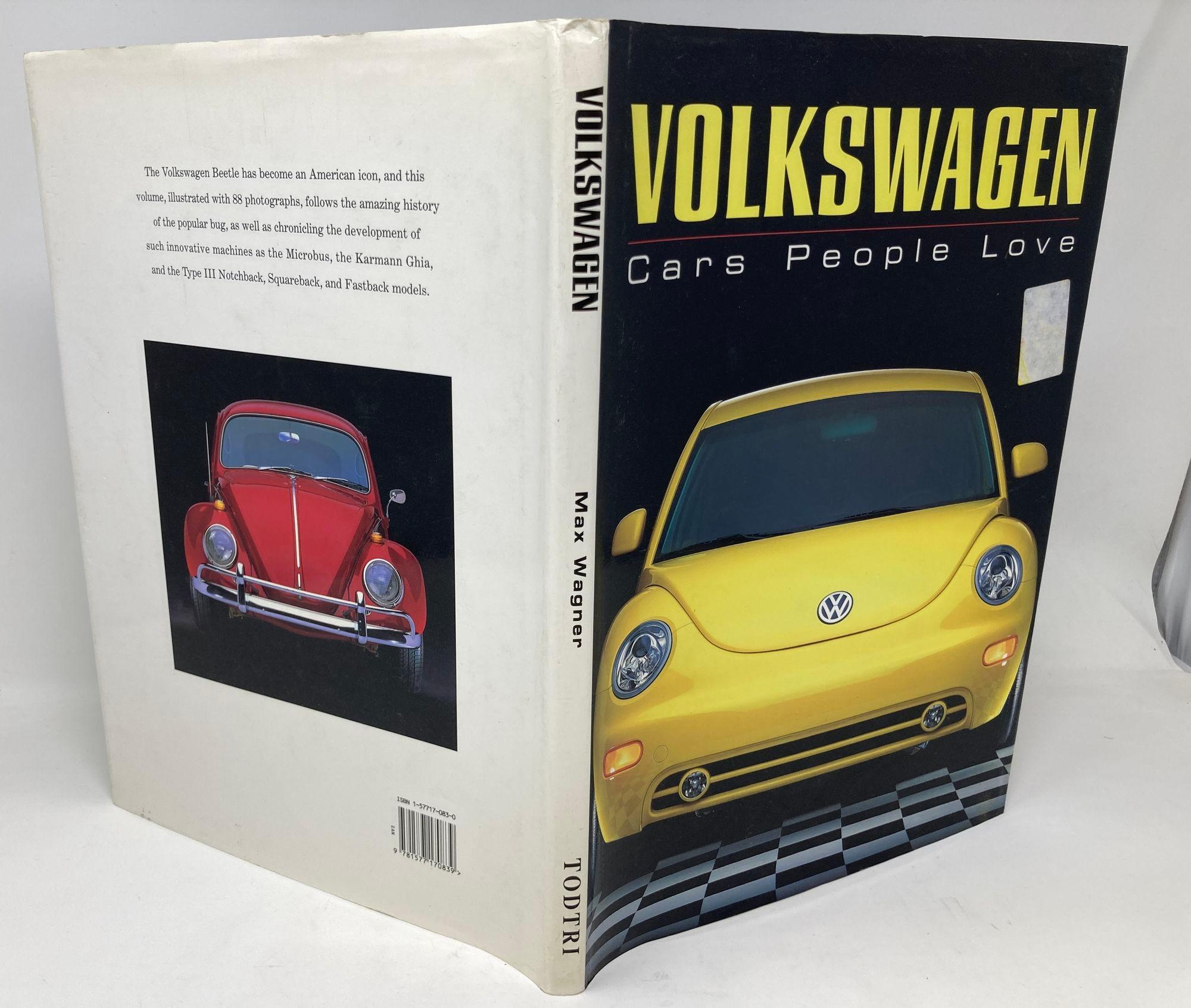 Volkswagen by Max Wagner 1998 Hardcover Book In Good Condition For Sale In North Hollywood, CA