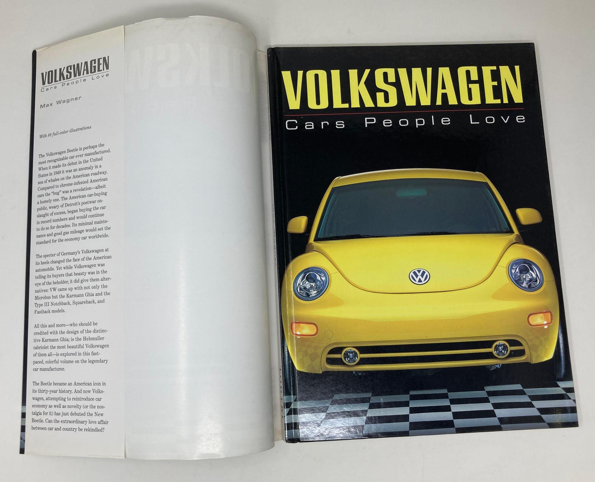 20th Century Volkswagen by Max Wagner 1998 Hardcover Book For Sale