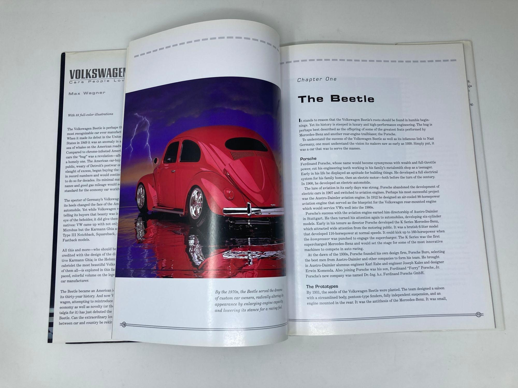 Volkswagen by Max Wagner 1998 Hardcover Book For Sale 2