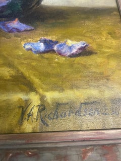 “Anemone and Chrysanthemum”