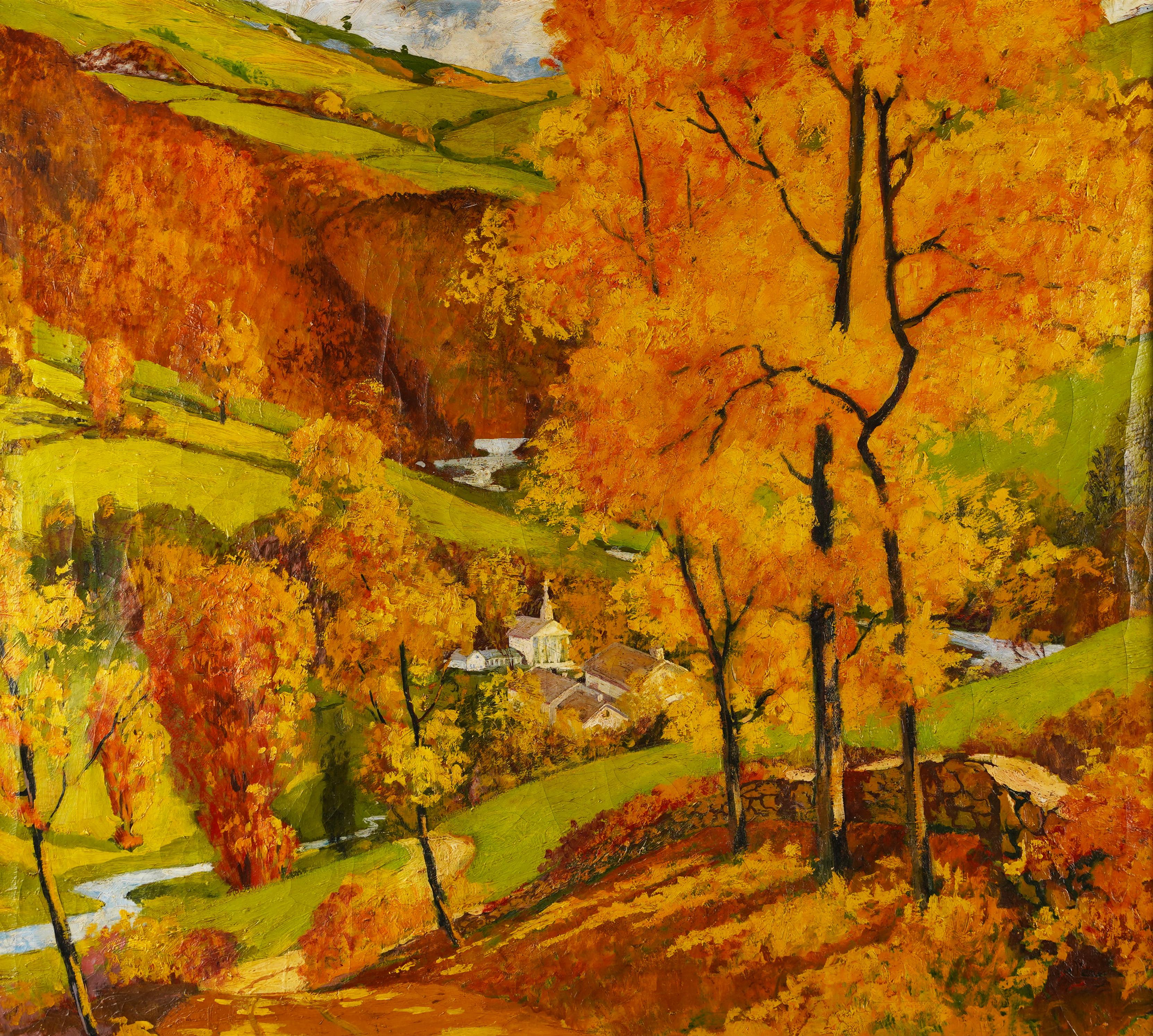 fall landscape paintings