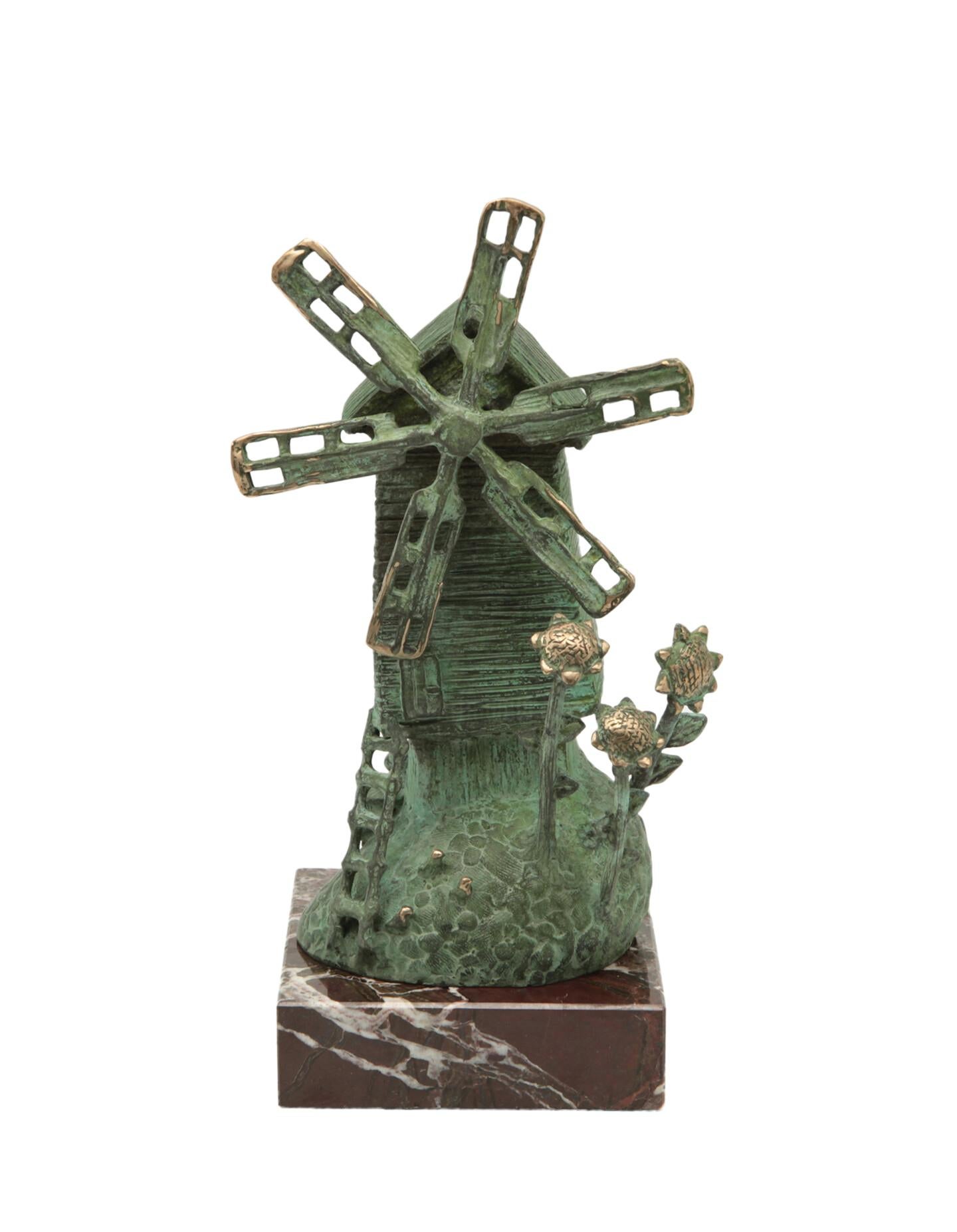 Volodymyr MYKYTENKO Figurative Sculpture - National Traditions 2, Bronze Sculpture by Volodymyr Mykytenko, 2012