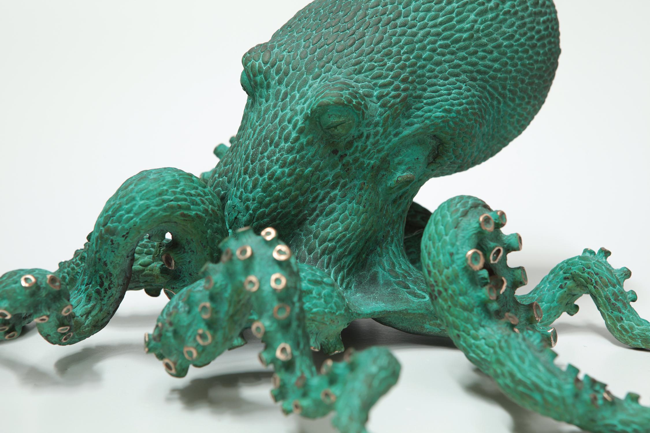 Octopus Sculpture - Limited Edition of 12, 7\12 For Sale 2