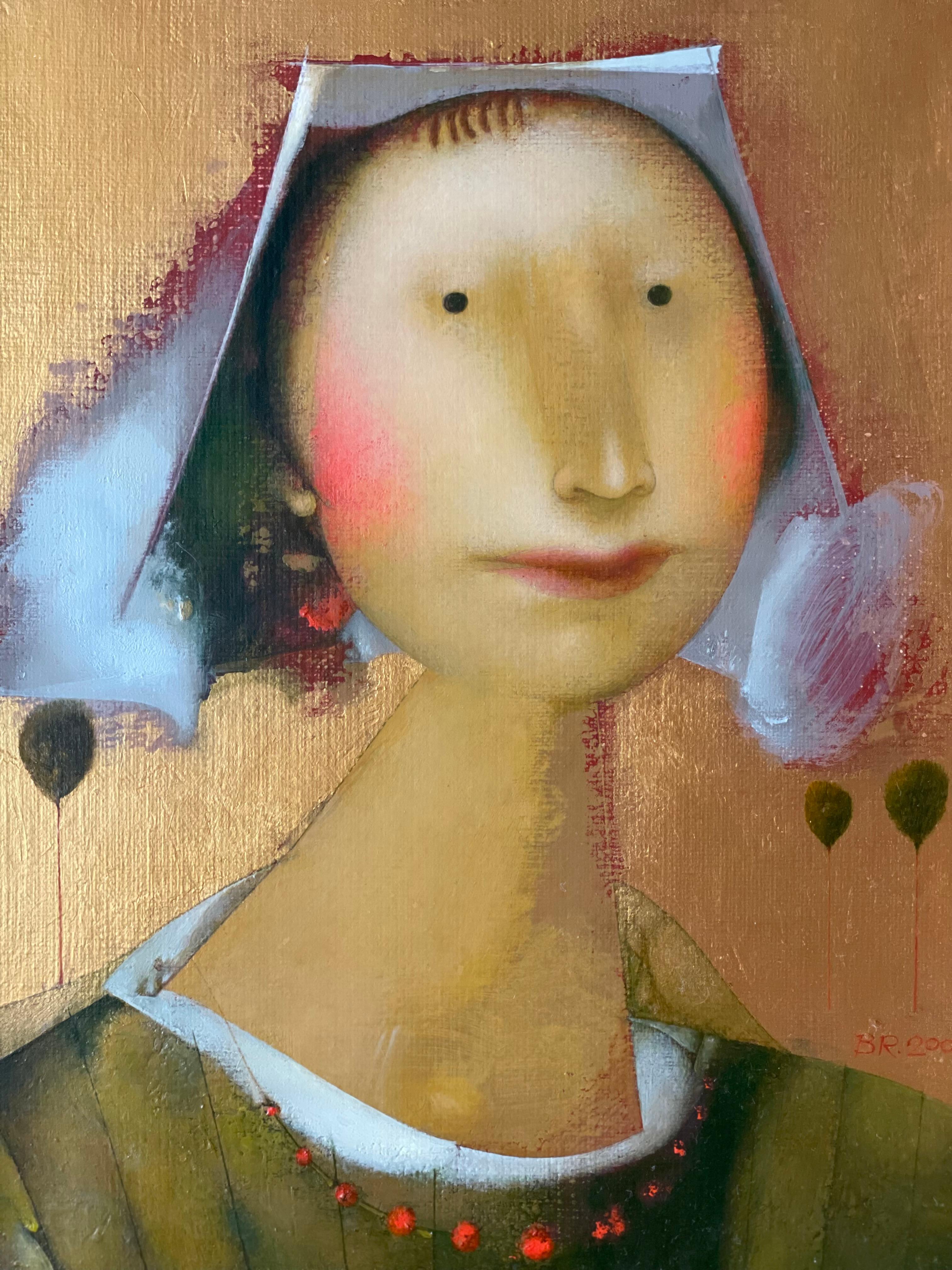 Ein neuer Hut – Painting von Volodymyr Radko