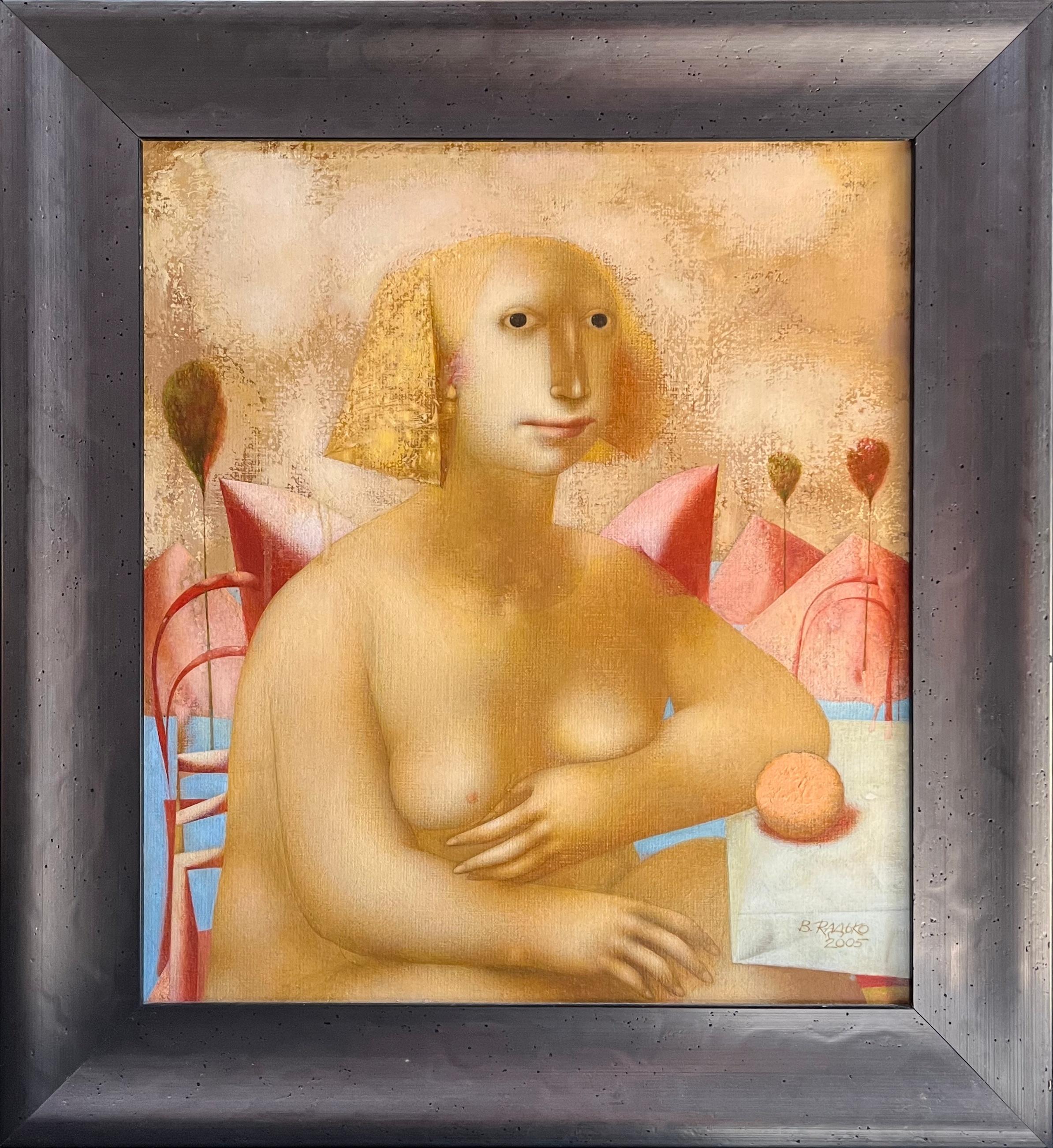 Volodymyr Radko Portrait Painting - Golden Angel