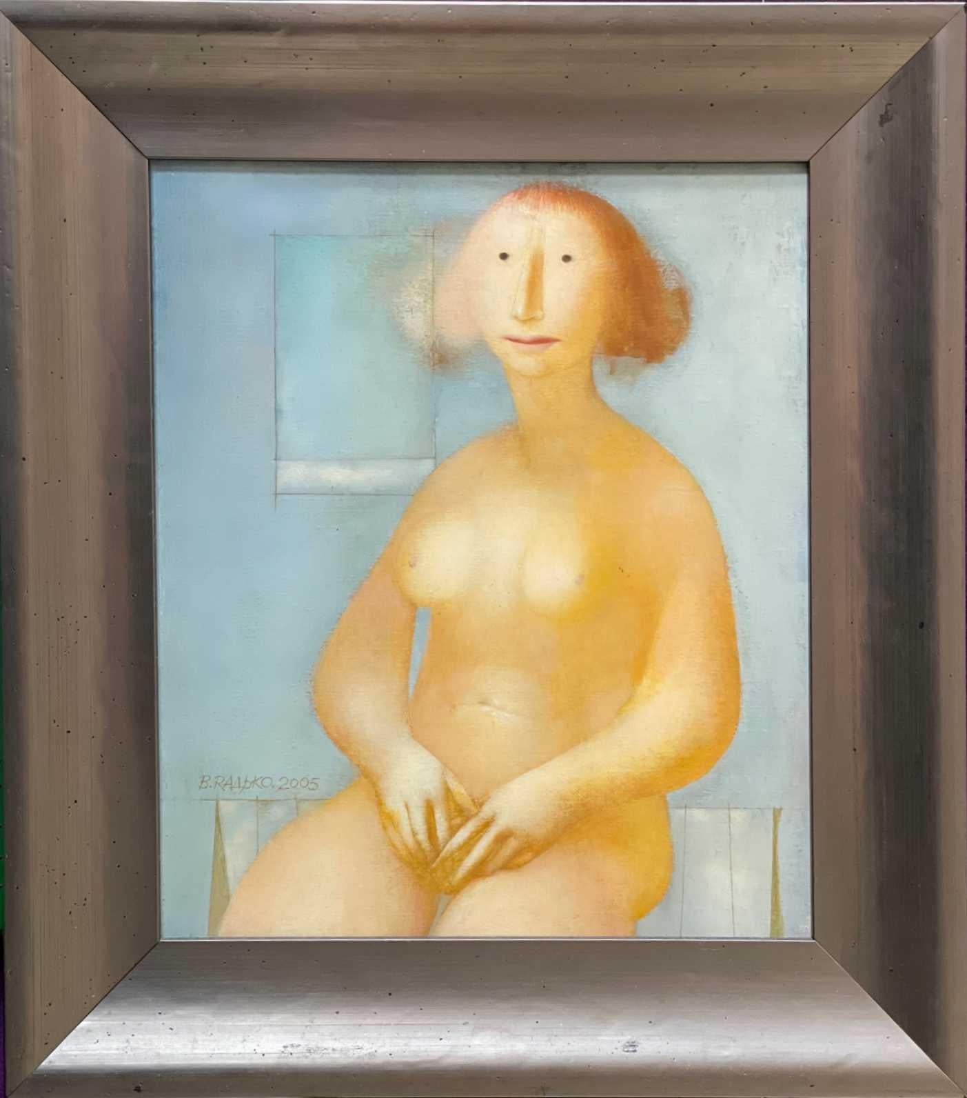 Nude - Painting by Volodymyr Radko