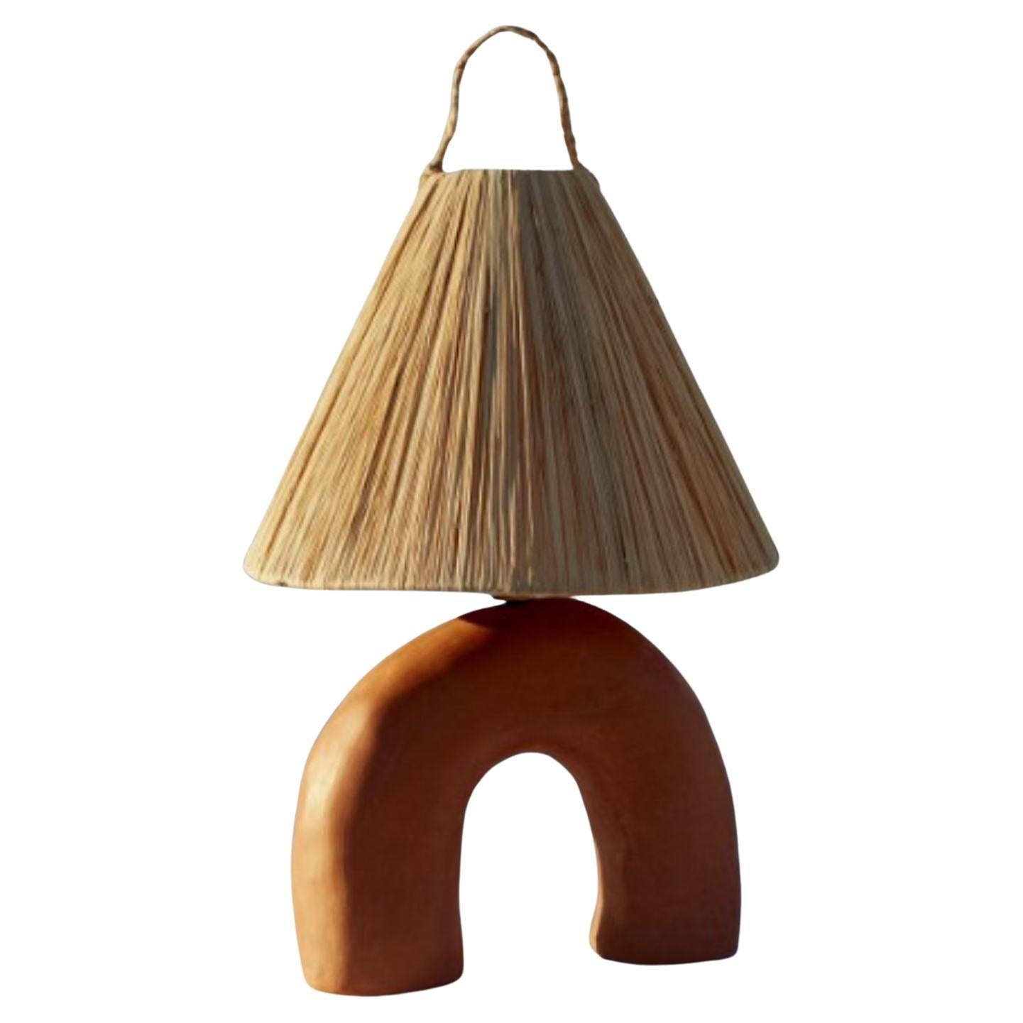 Volta Lamp in Terracotta by Marta Bonilla For Sale