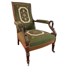 "Voltaire" Armchair, Charles X Period 19th Century