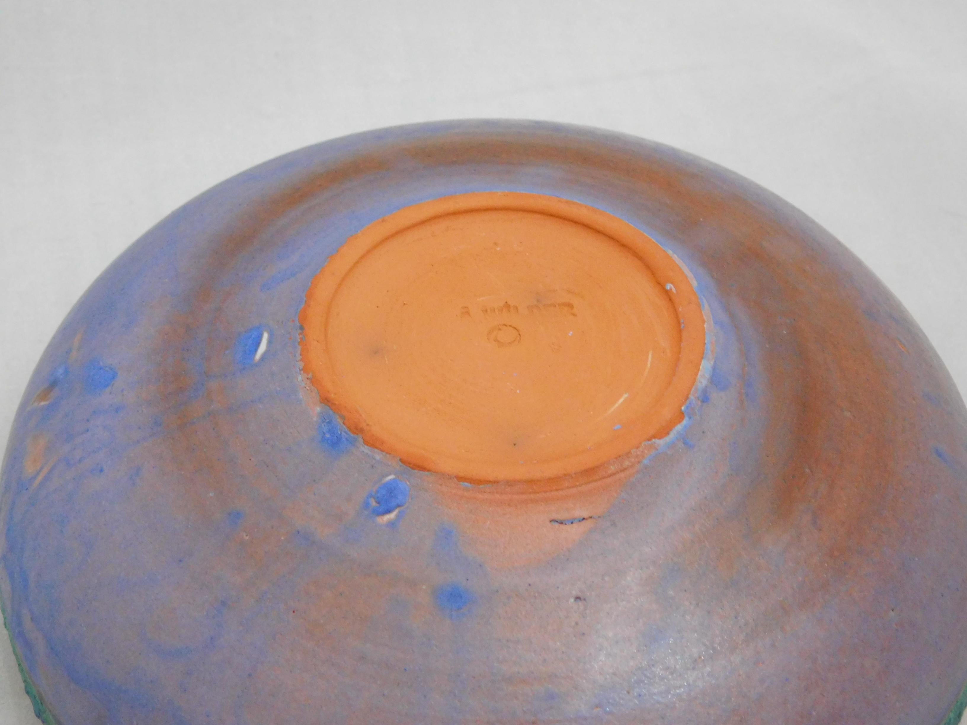 Contemporary Voltaire Ceramic Bowl by Andrew Wilder , 2018 For Sale