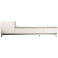 "Voltaire" Lacquered Top & Doors TV & Media Console Cabinet by Moroso for Diesel