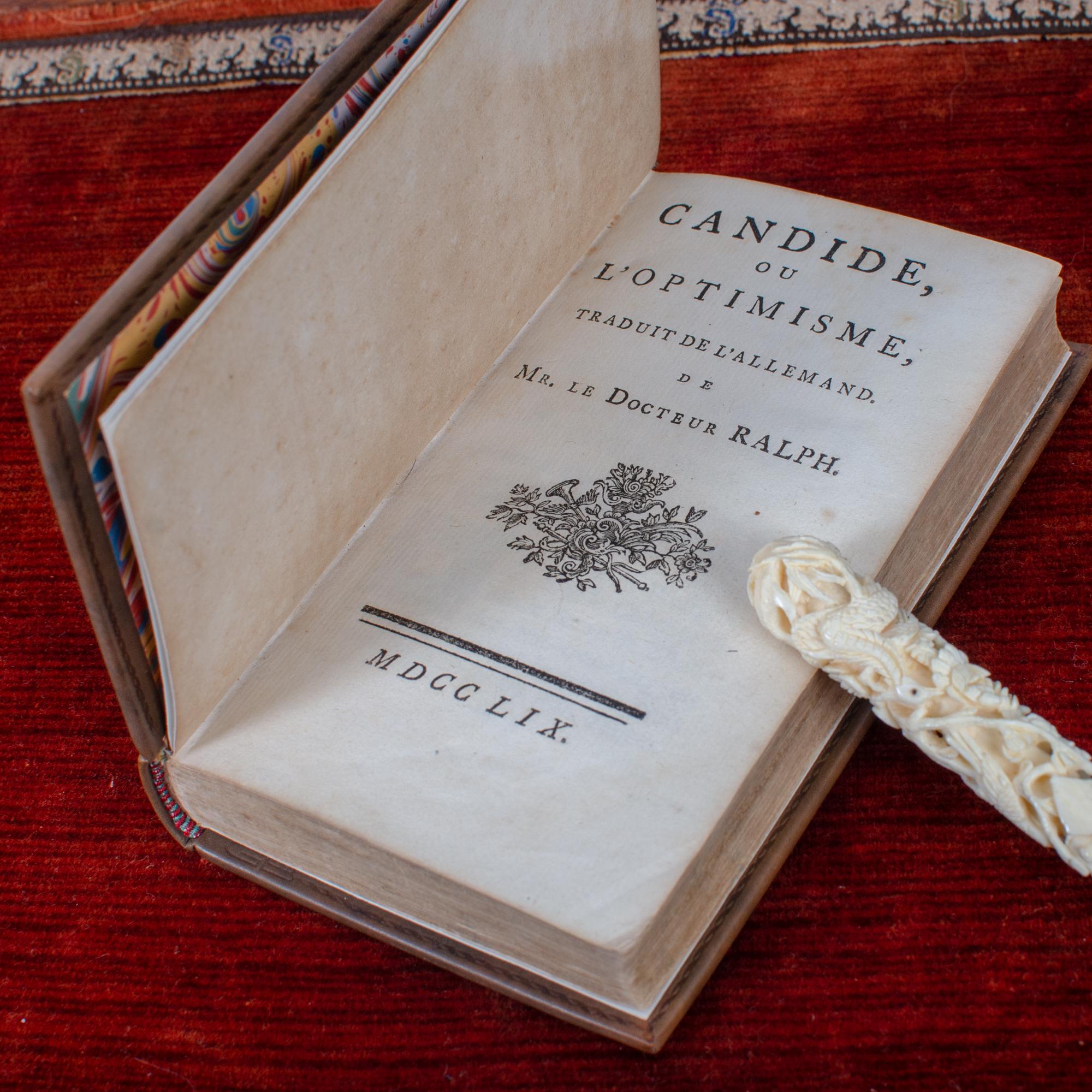Voltaire Candide True première édition et première édition londonienne en vente 10