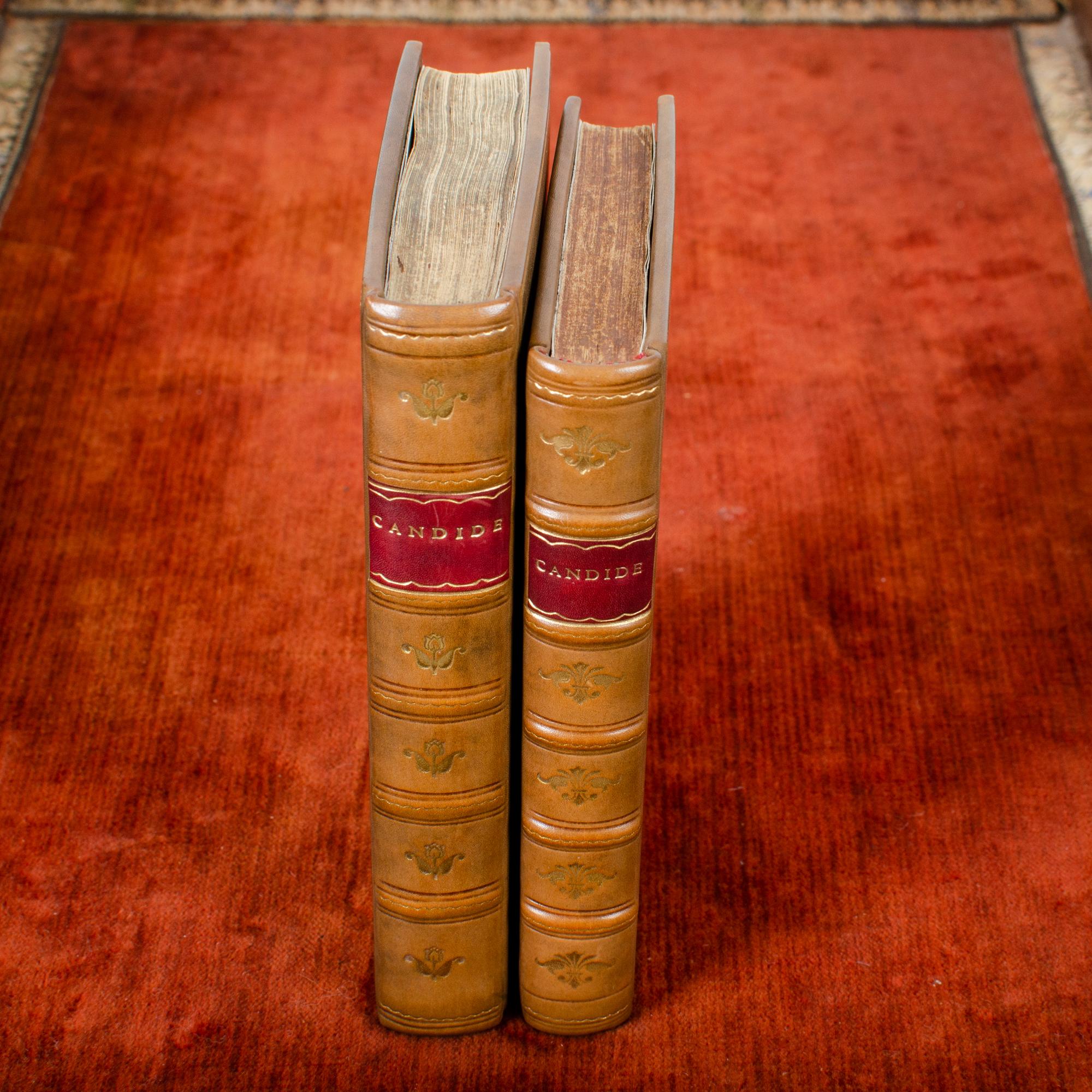 Voltaire's Candide True First Edition & First London Edition In Good Condition For Sale In Savannah, GA