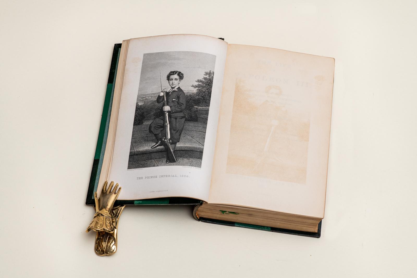 Leather Volumes. Blanchard Jerrold, The Life of Napoleon III. For Sale