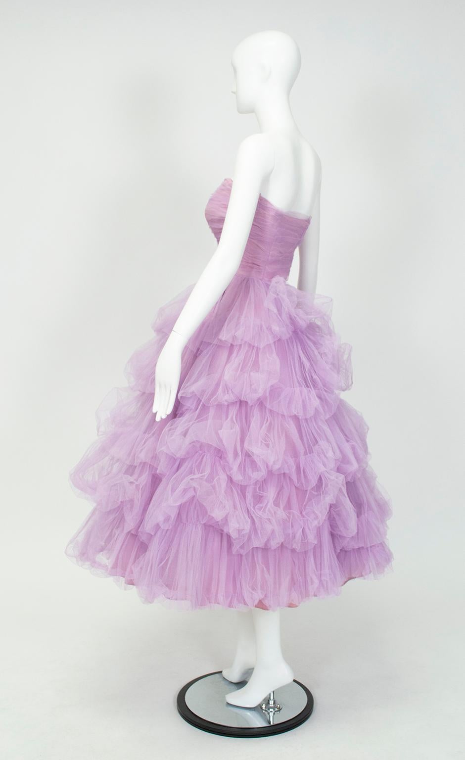 1950s tulle dress