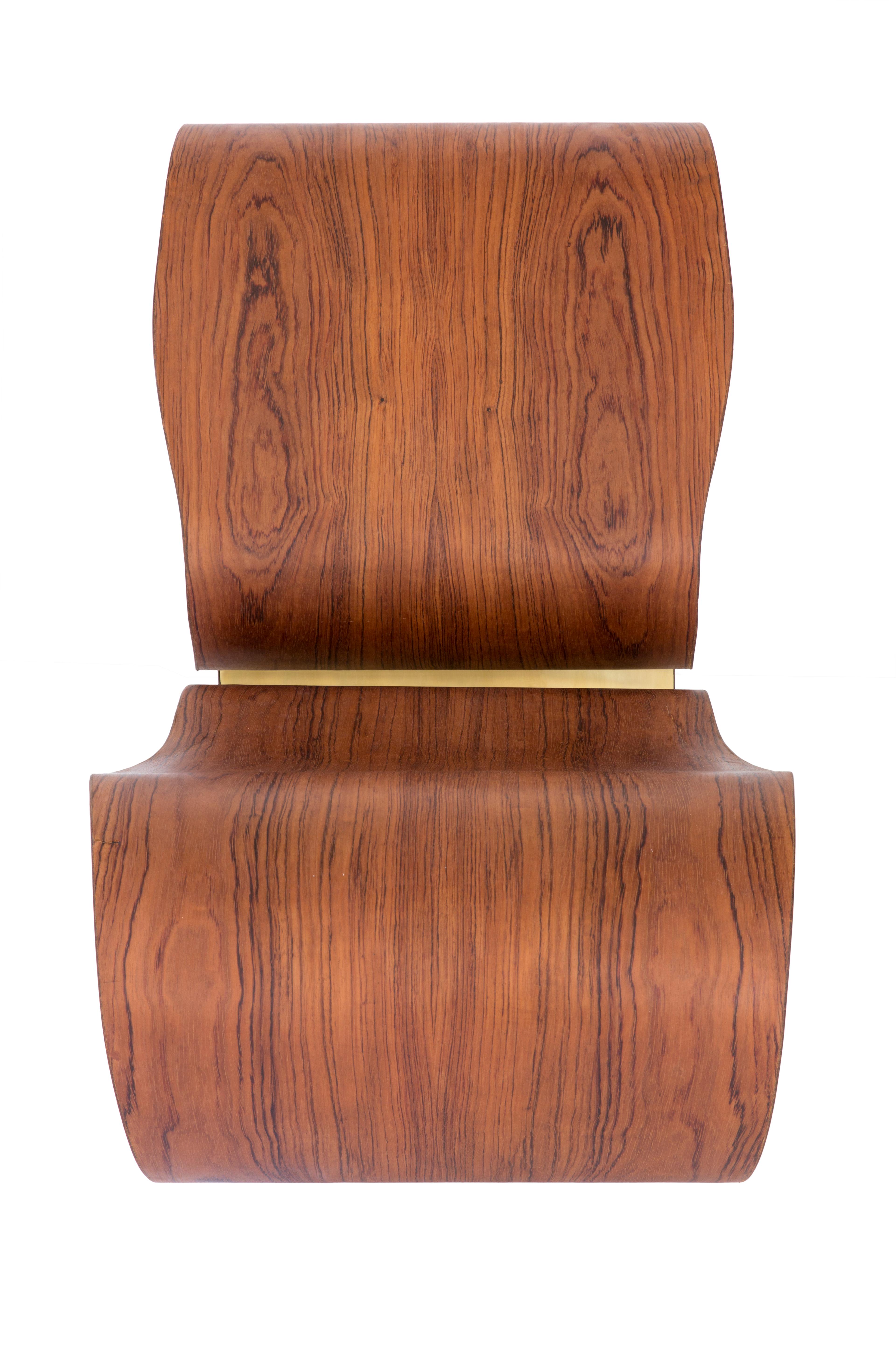 Post-Modern Voluta Rocking Chair by Secondome Edizioni For Sale