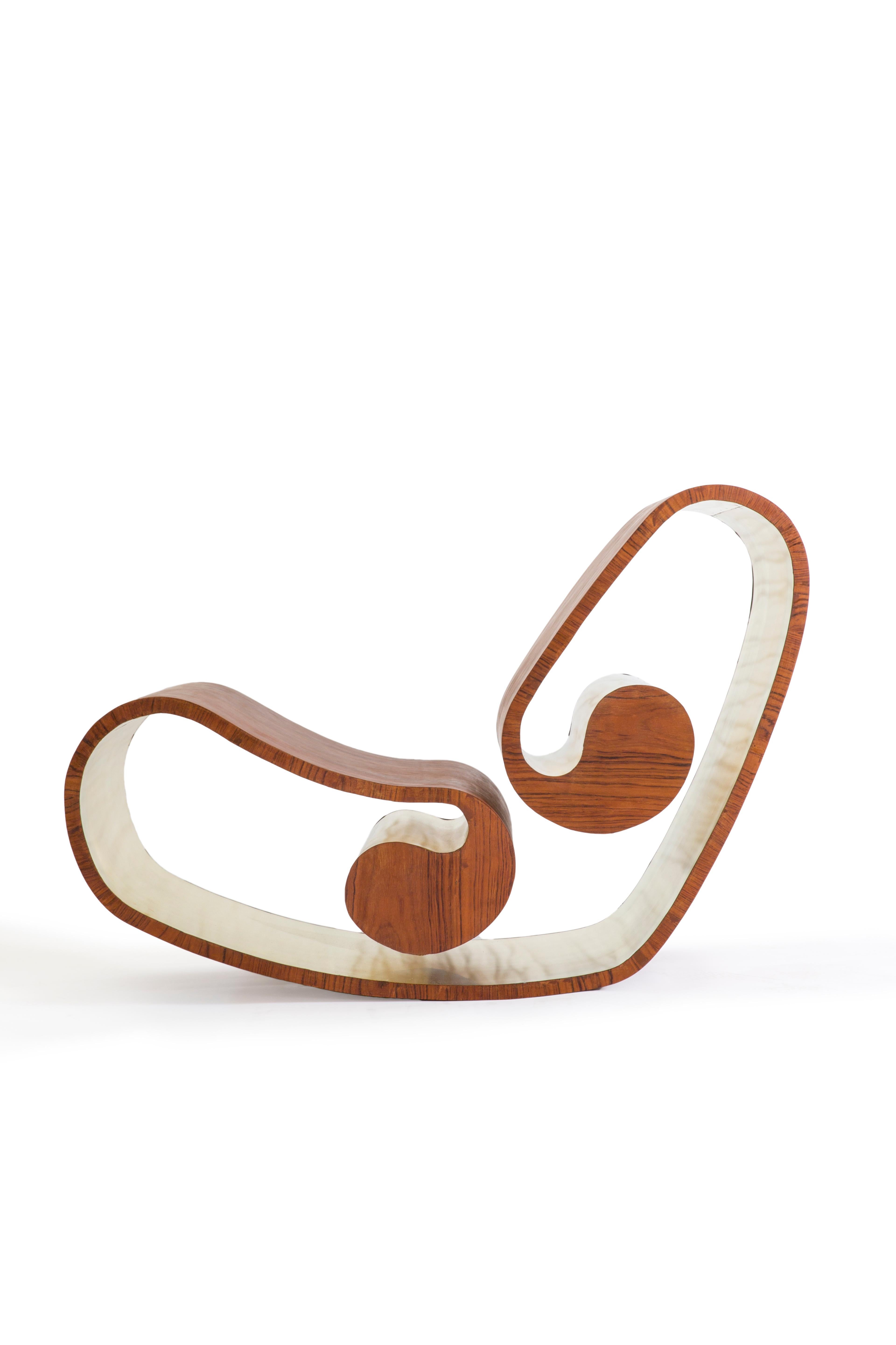 Other Voluta Rocking Chair by Secondome Edizioni For Sale