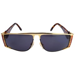 Von Furstenberg Gold-Sonnenbrille für Flieger 80er Jahre