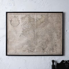 Von Reilly Map of the Russian Empire, 1796