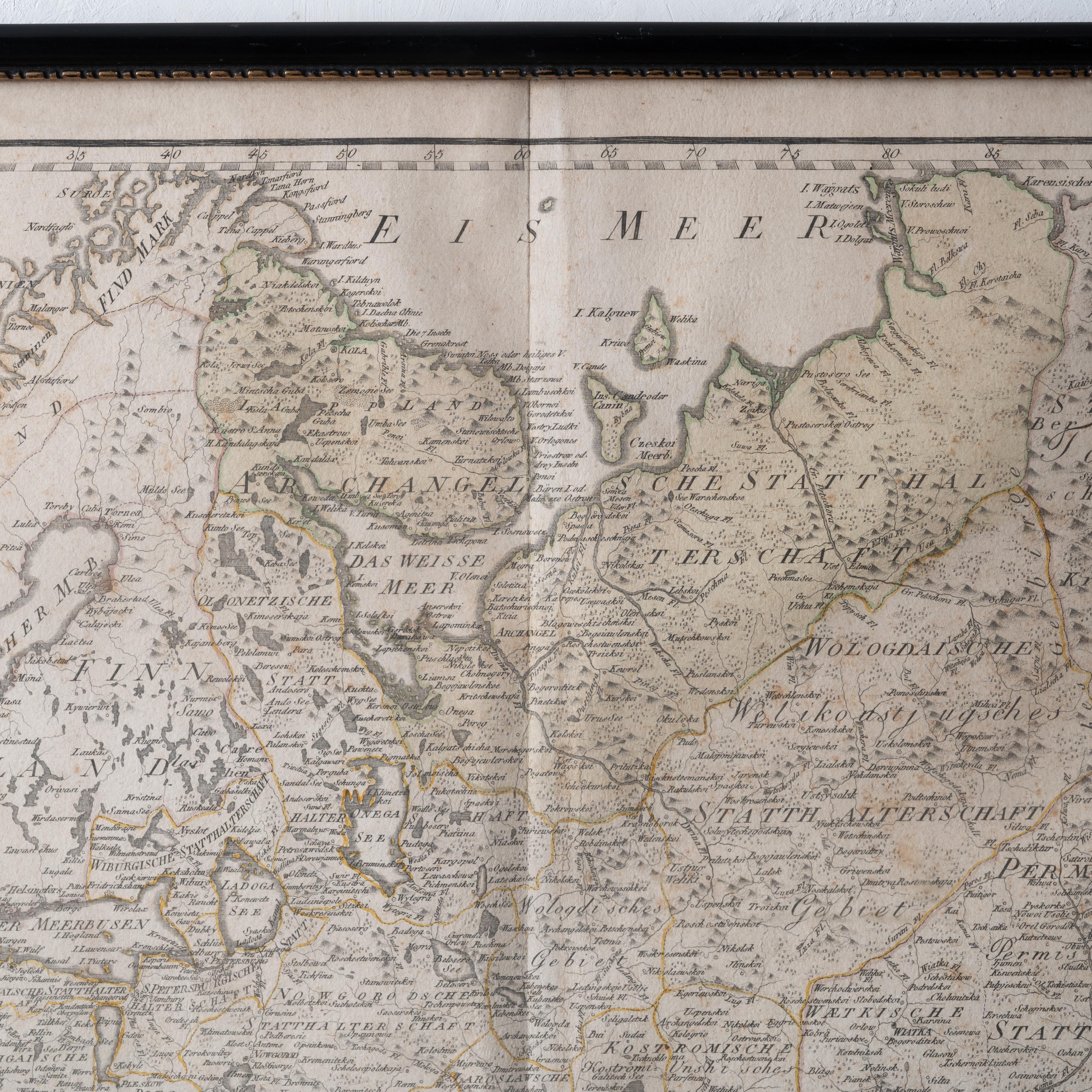 Von Reilly Karte des Russischen Kaiserreichs, 1796 im Angebot 1