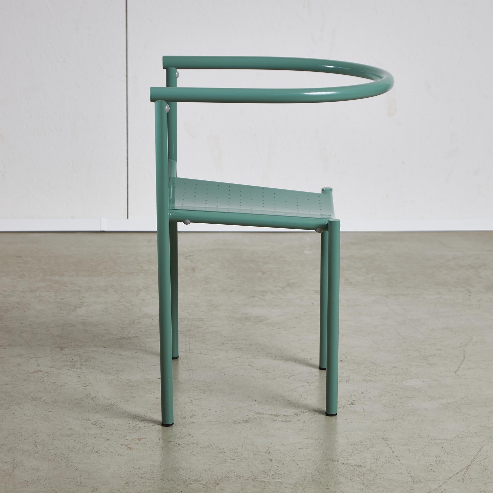 Sedia Von Vogelsang in verde menta di Philippe Starck per Driade, 1985 In condizioni buone in vendita a Budapest, HU