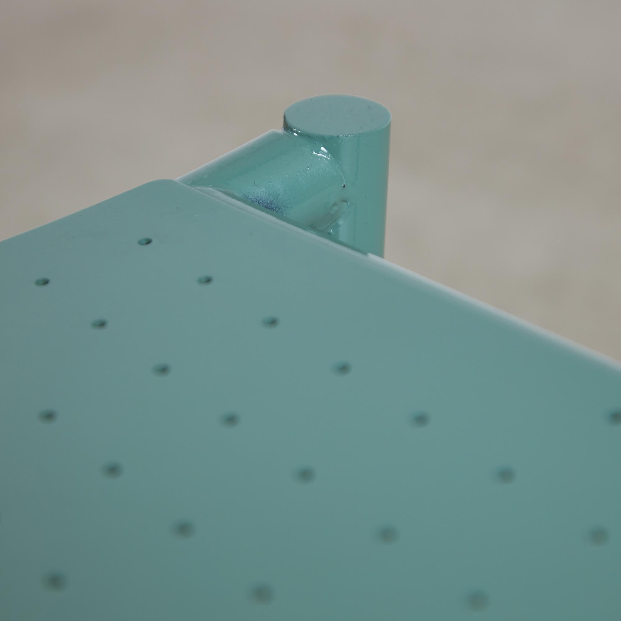 Metallo Sedia Von Vogelsang in verde menta di Philippe Starck per Driade, 1985 in vendita