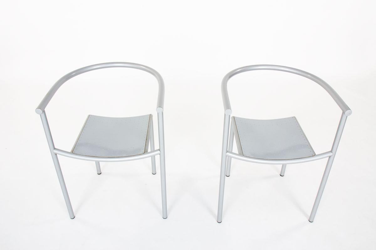 20th Century Von Vogelsang Chairs by Philippe Starck for Driade, 1985, set of 2 For Sale