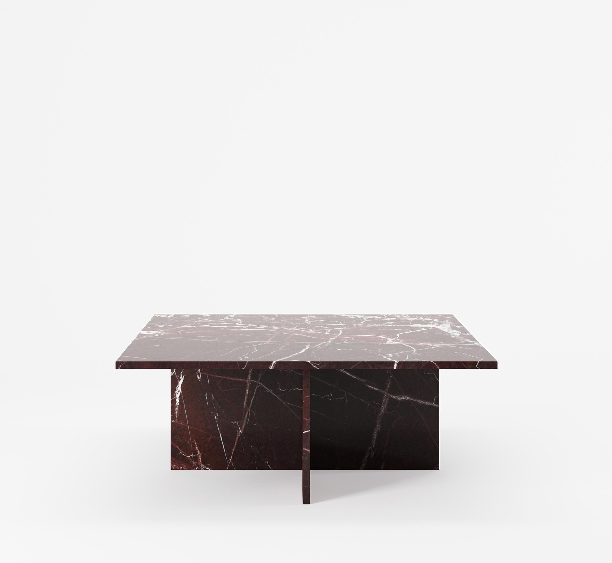 A design somewhere between design and art, the Vondel coffee table has a reassuring solidity of form, which commands and fills a room. A simple, yet strong shape gives it a versatile aesthetic and allows it the flexibility to work well with multiple