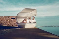 Vondom Faz Daybed mit klappbarem Baldachin/360º schwenkbar Design by Ramon Esteve