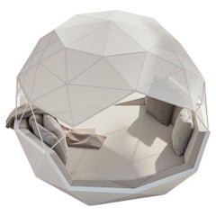 Vondom IGLU Daybed mit Stoffauflage von Ramón Esteve - Matte Farben