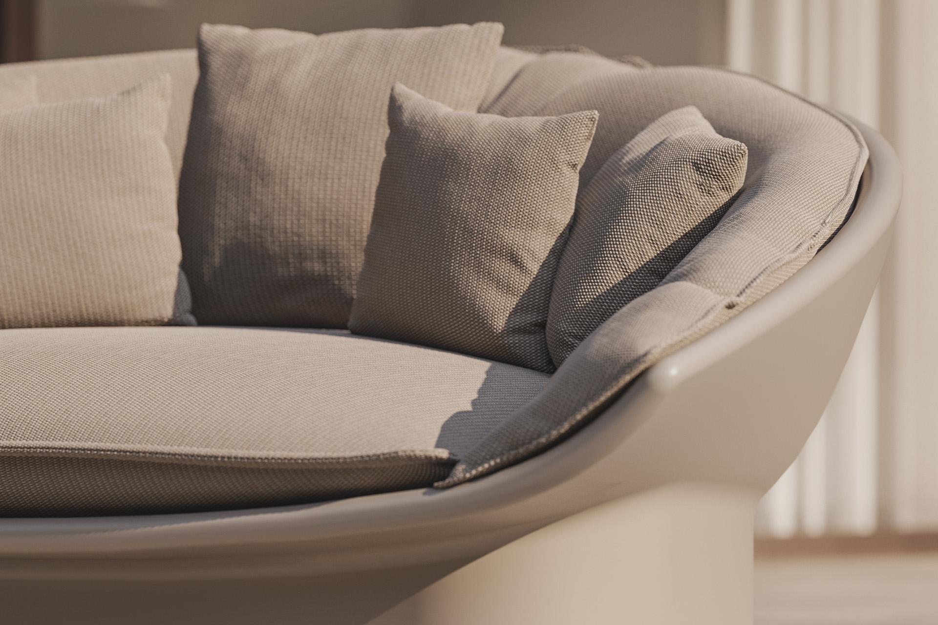 Vondom LUNA Daybed – Designed by Ramón Esteve – Matt For Sale 3