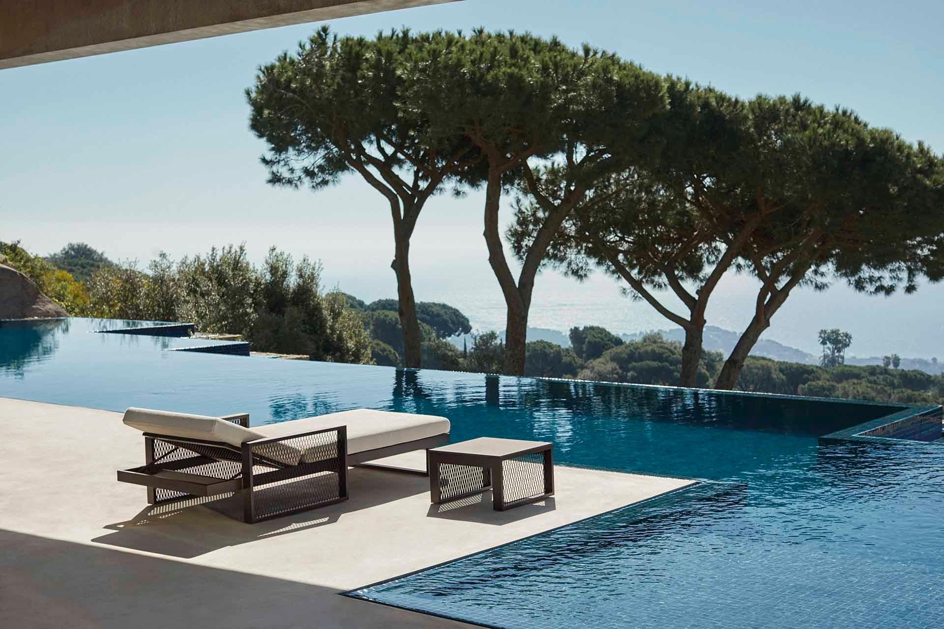 Tumbona Vondom THE FACTORY de Ramón Esteve - Aluminio Lacado Español en venta