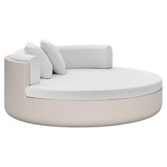 Vondom ULM Daybed Fixed Backrest – Ø180 cm / 70.9 in Diameter - Matt