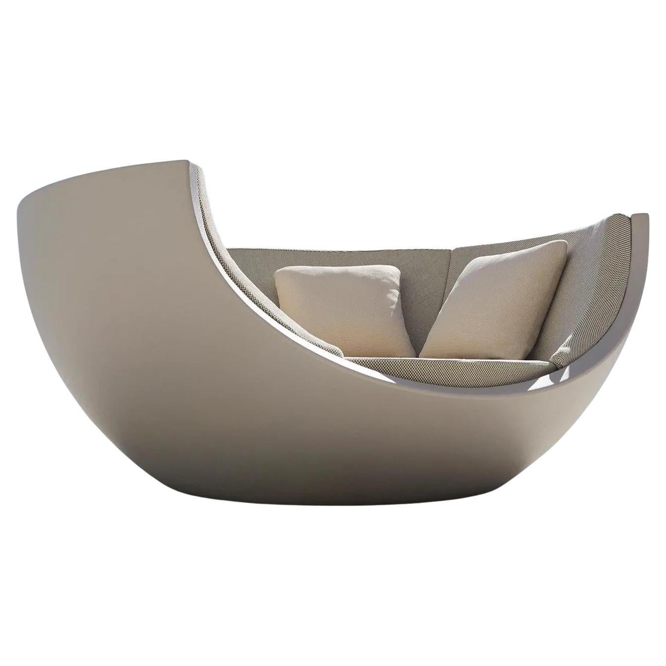Vondom ULM Moon Daybed – W218 / W85.8 in – Matt