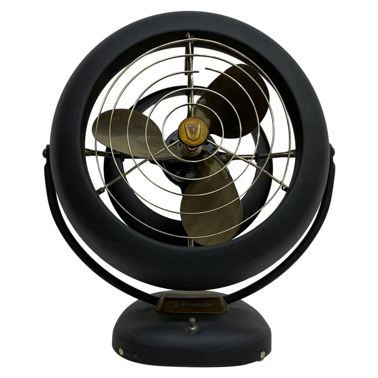 Vornado Antique Electric Metal Desk Fan Powerful and Silent Restored