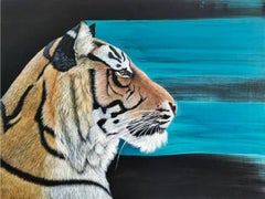 Timeless, Animal Painting, Acrylic on Hardboard, 2022