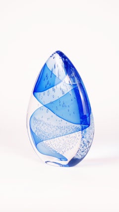 Vortex Murano Glass Sculpture - Chroma Collection