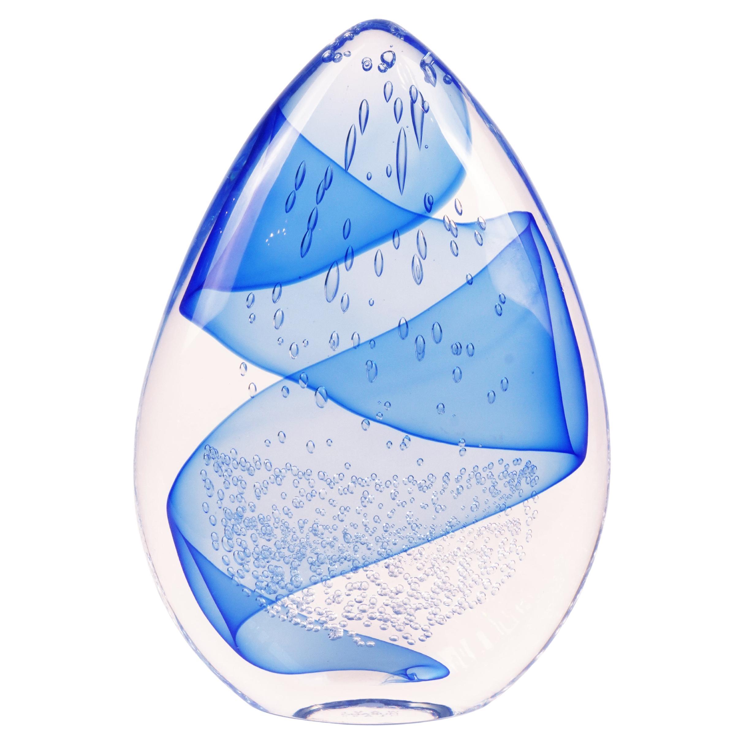 Vortex Skulptur aus Muranoglas - Kollektion Chroma
