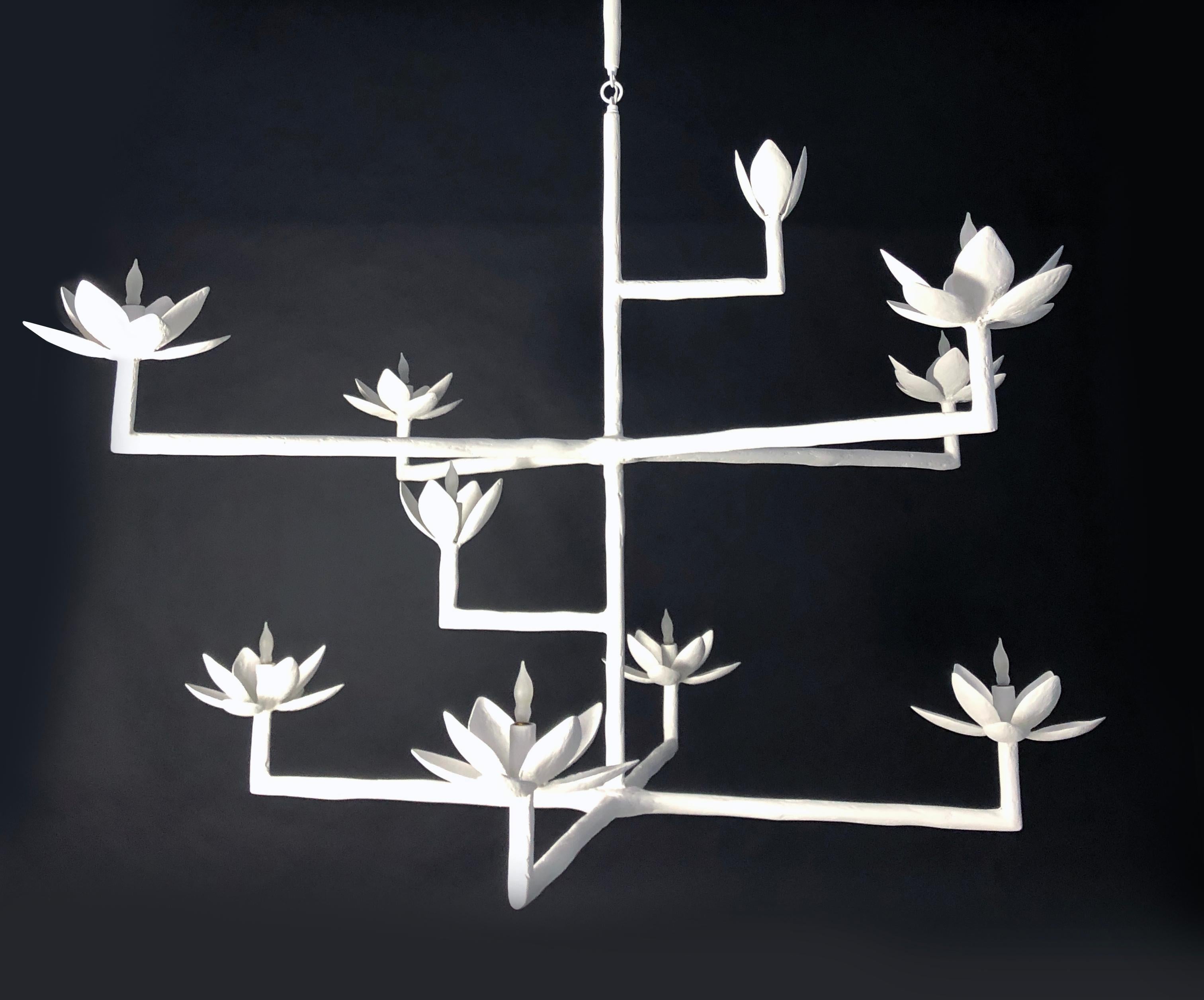 Organic Modern Vosges Chandelier by Bourgeois Boheme Atelier For Sale