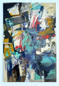 Concerto, Abstract Art Original Painting, Ready to Hang