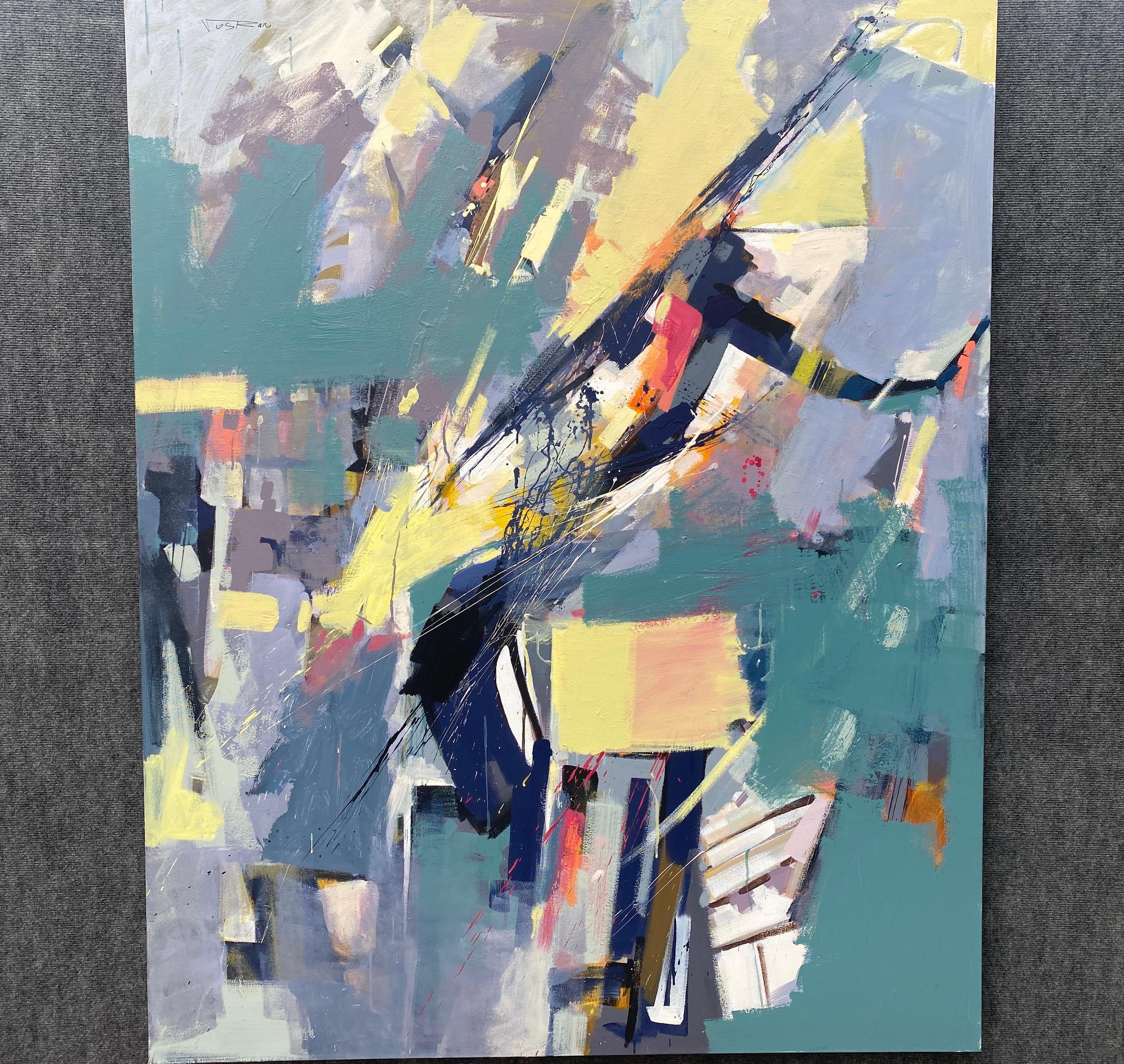 2
Artist: Voskan Galstian 
Work: Original Acrylic Painting, Handmade Artwork, One of a Kind 
Medium: Acrylic on Canvas 
Year: 2022
Style: Abstract Art, 
Title: Contrast Content,
Size: 60