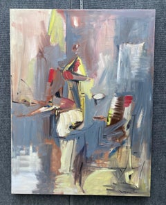 Dare to Dream, Abstract Art Original Oil Painting, Ready to Hang