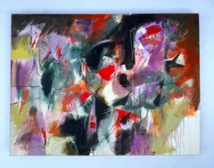 Feel The Rise, Abstract Art Contemporary Original Painting, Ready to Hang