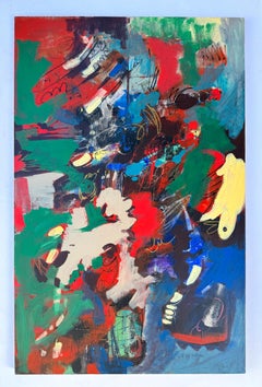 Flying Dreams, Abstract Art, Contemporary Original Painting, Ready to Hang