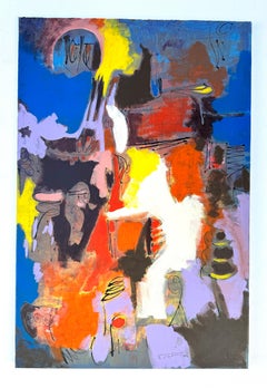Fragment, Abstract Art, Contemporary Original Painting, Ready to Hang
