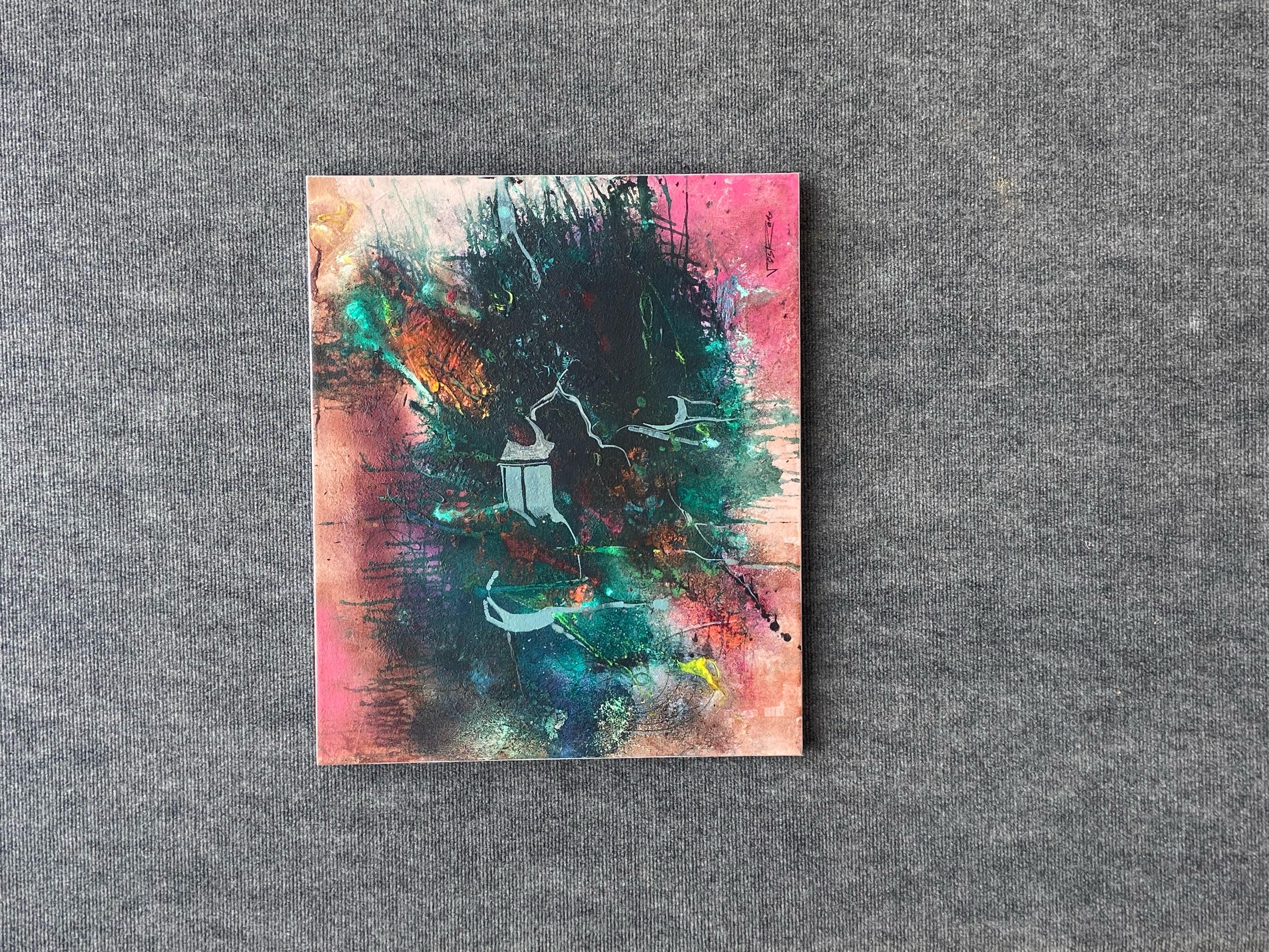 Giardino I, Pittura astratta - Painting Astratto di Voskan Galstian
