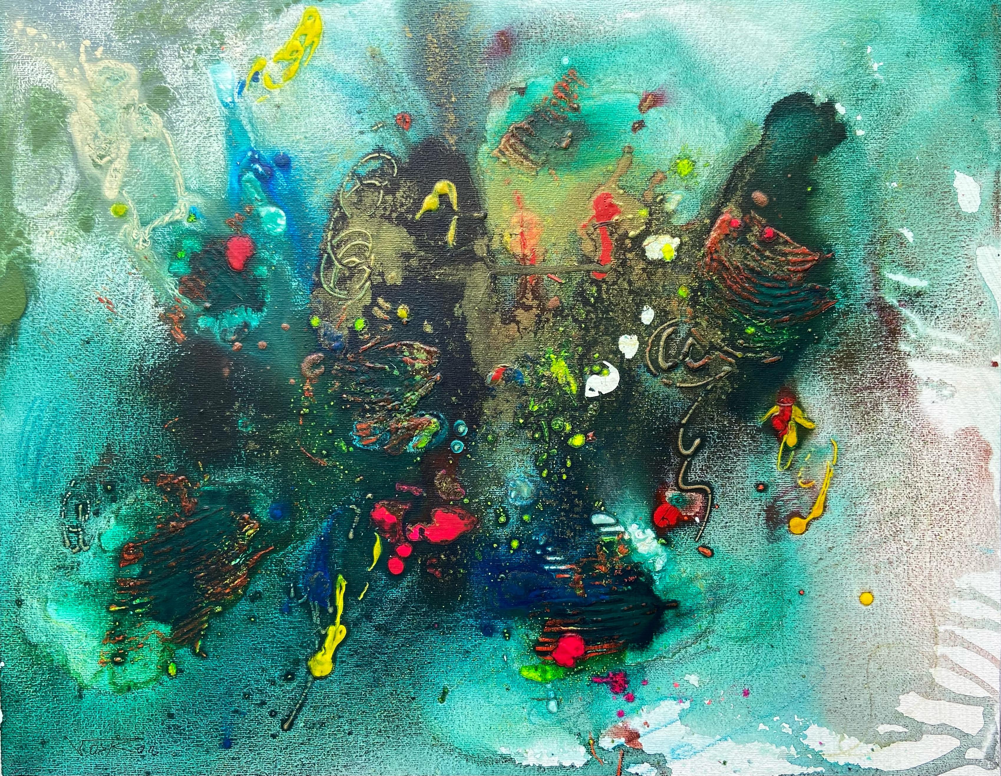 Garden IV, Abstract Painting
