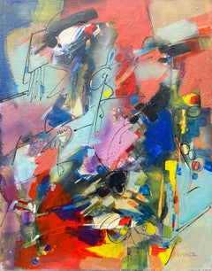 Used Garden VIII, Abstract Painting