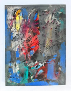 Harmony 2, art abstrait, peinture originale contemporaine, prête à être accrochée